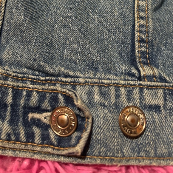 AE ‘90s Boyfriend Oversized Denim Jacket - Picture 5 of 6